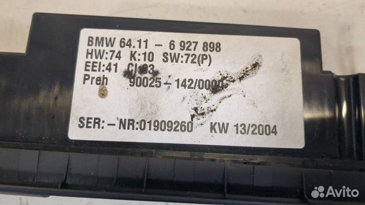 Переключатель отопителя BMW X5 E53, 2004