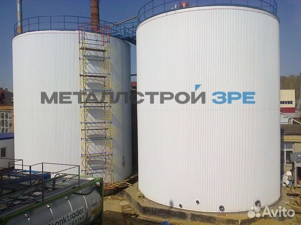 Резервуар вертикальный 1000/500/2000/700/300 кубов