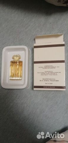 Balenciaga quadrille туалетная вода Франция винтаж