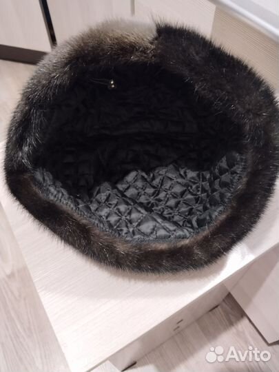 Шапка норковая женская 56рр