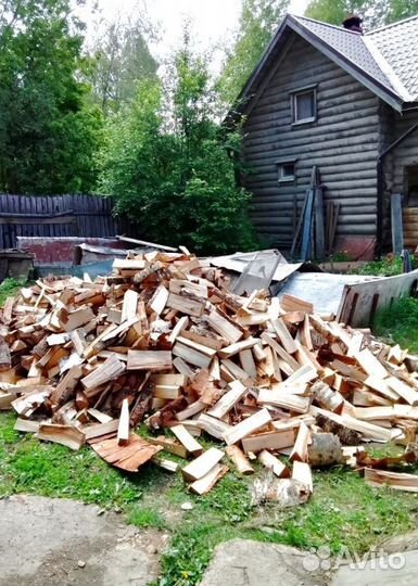 Дрова колотые Ольха
