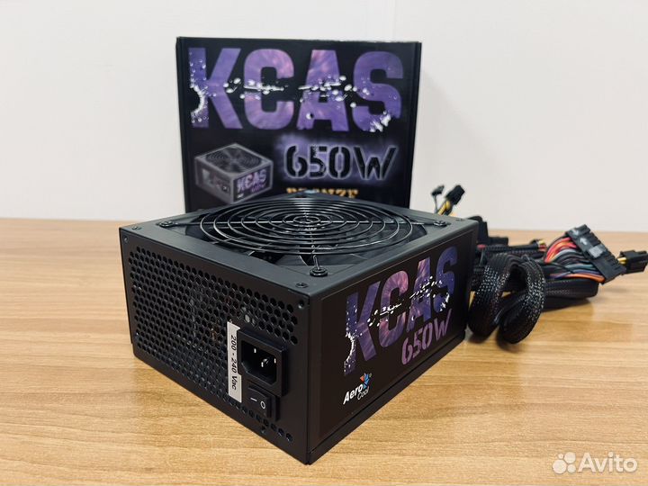 Блок питания модульный kcas 650w 80+ bronze