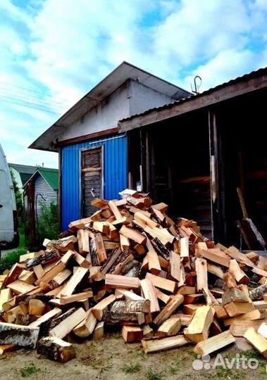 Дрова Береза в наличии в Выборге