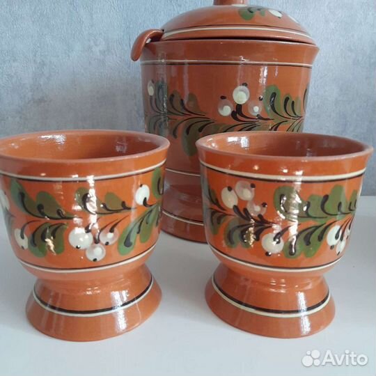Набор посуды керамика Кунгурский завод СССР