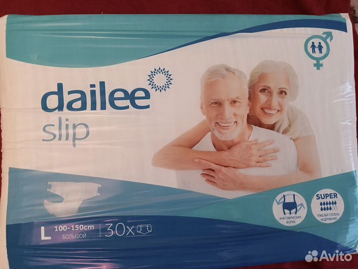 Памперсы и пеленки для взрослых,размер L