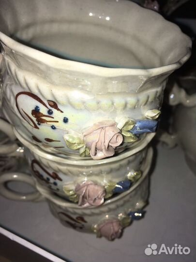 Сервиз керамический ручной работы