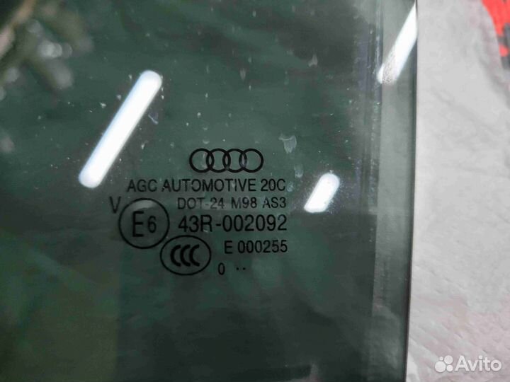 Стекло двери задней левой Audi Q7 4M