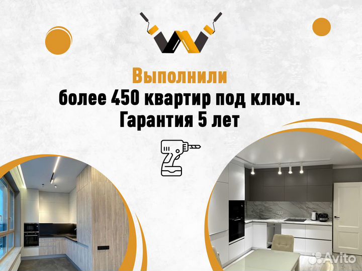 Капитальный ремонт квартиры под ключ