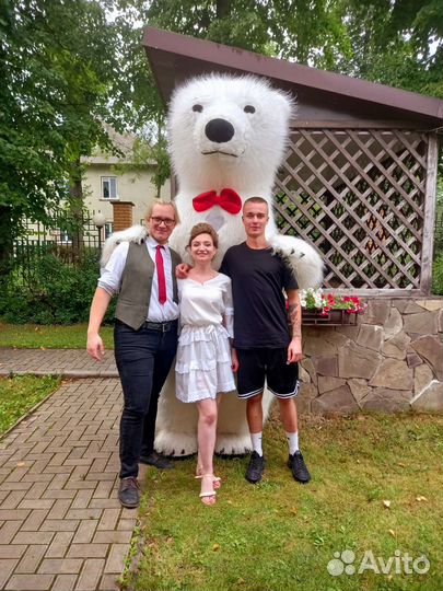 Белый Мишка поздравление