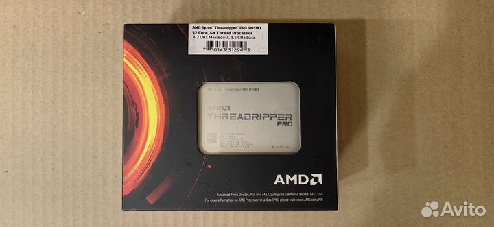 AMD threadripper PRO 3975WX BOX NEW