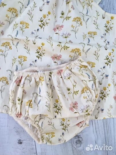 Платье боди для девочки 74 80