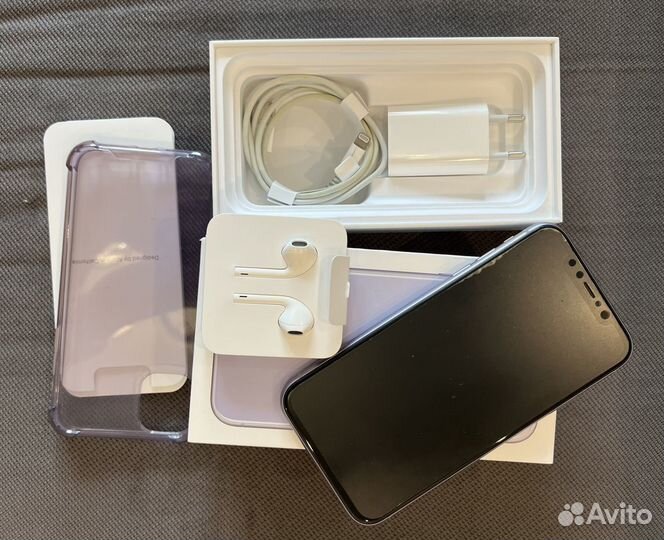 Смартфон Apple iPhone 11, модель A2221, Purple, 12