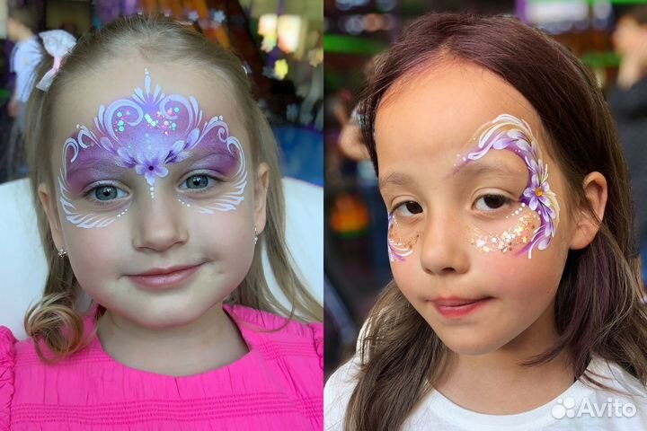 Аквагрим / Грим, Блеск-тату, Бьюти-Бар