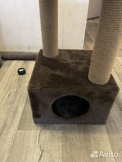 Домик для кошки/кота с когтеточкой