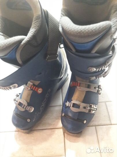 Лыжи горные rossignol 173см ботинки