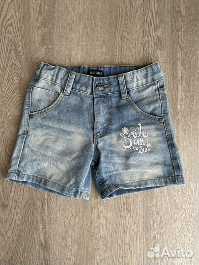 Шорты джинсовые