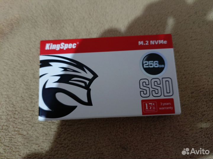 Ssd m2 nvme KingSpec 256 Gb
