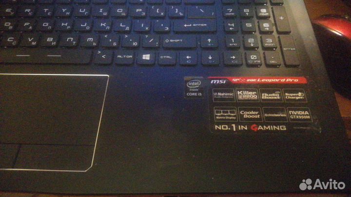 Игровой ноутбук msi