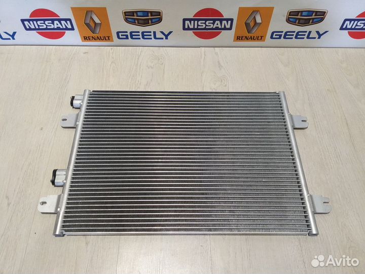 Радиатор кондиционера Renault largus