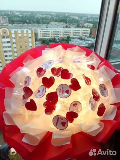 Букеты светящиеся с ароматом