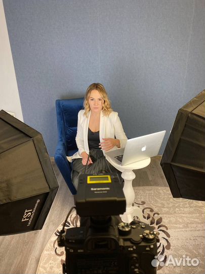 Видеосъемка подкастов, курсов, вебинаров студия