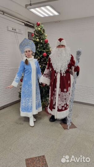 Дед мороз и снегурочка