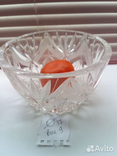 Хрустальная посуда СССР