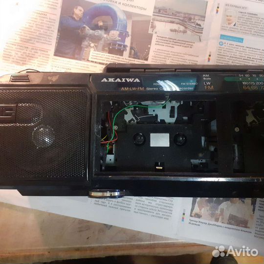 Радиоприемник кассетный akaiwa