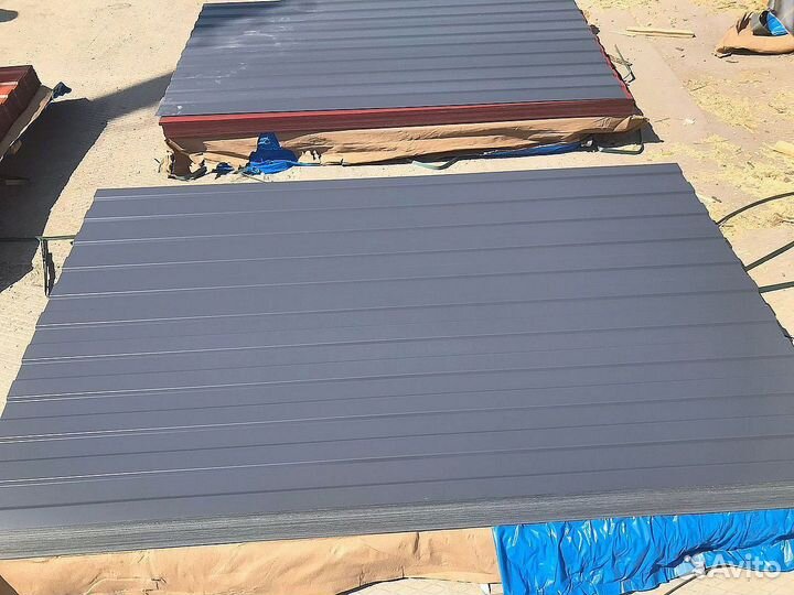 Профнастил для забора(серый антрацит)