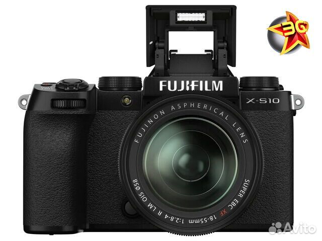 Fujifilm X-S10 Kit XF 18-55mm F2.8-4 R LM OIS Blac