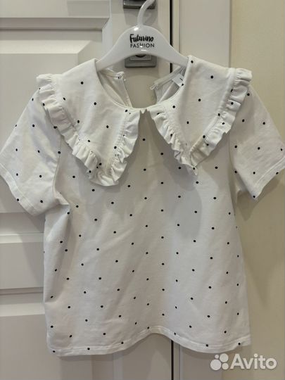 Блузка белая