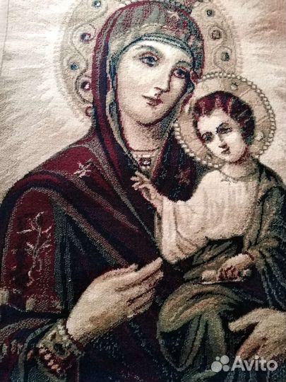 Ковровая икона настенная