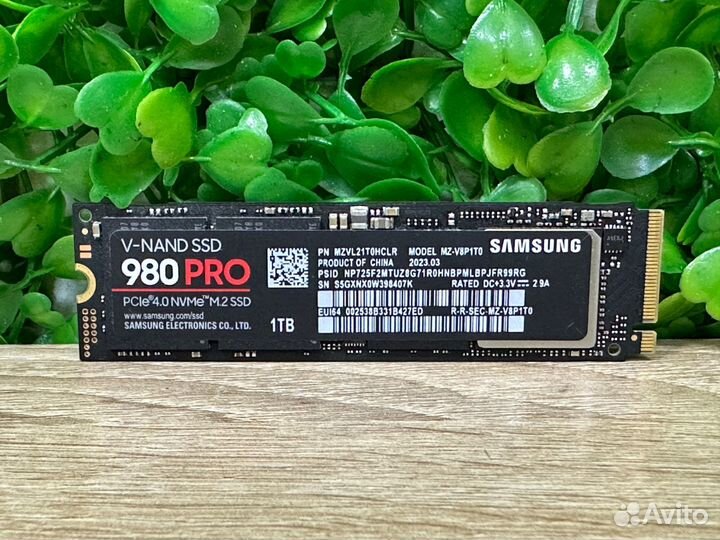 SSD M.2 1Tb Samsung 980 Pro NVMe 4.0