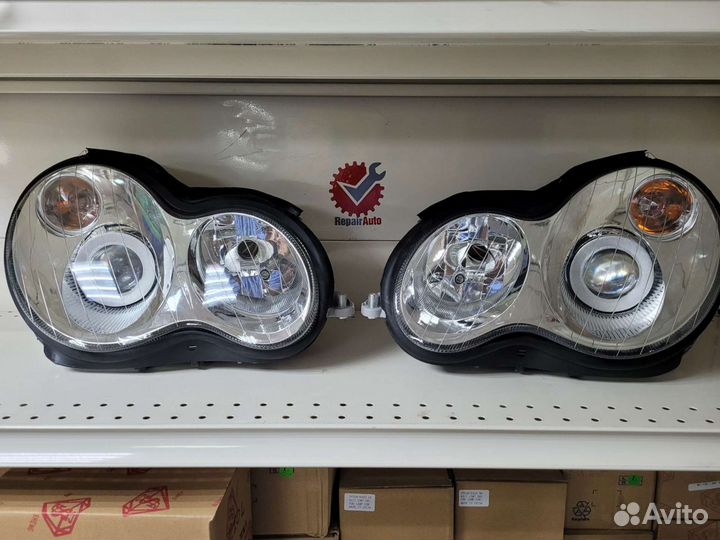 Фары w203