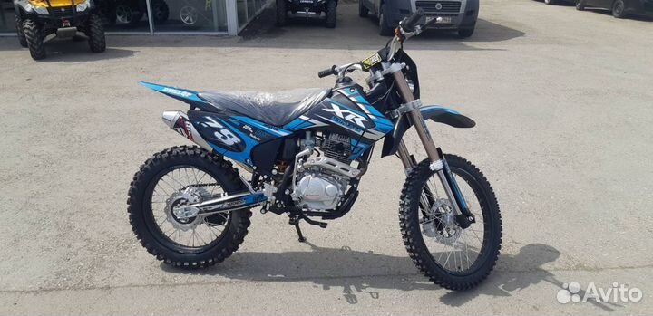 Мотоцикл Кросс Motoland XR250 lite синий