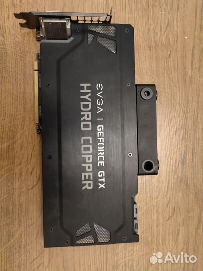 Видеокарта evga Hydro Copper gtx 1080 ti 11 gb