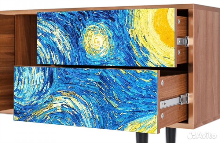 Тв-тумба T1 - Орех - The Starry Night