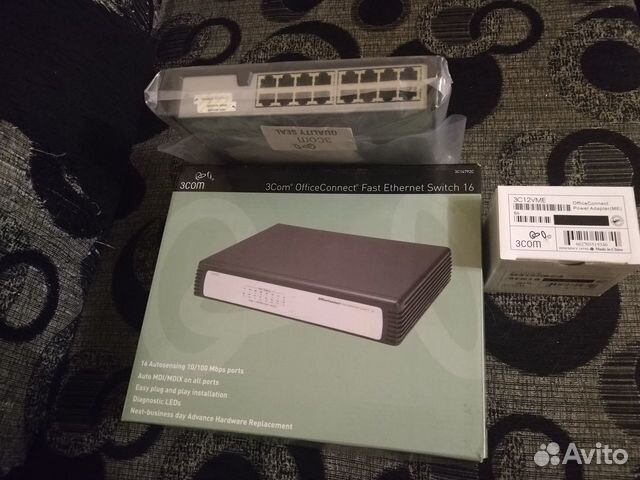 Коммутатор 3COM OfficeConnect Dual Speed Switch 16