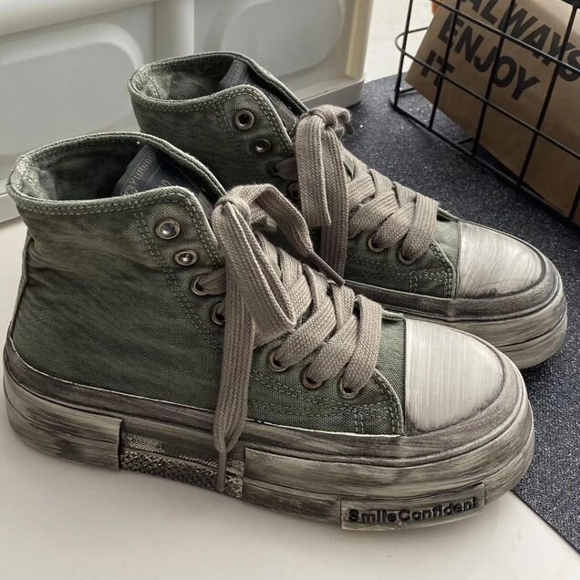 Кеды Mihara Yasuhiro / vans type sneakers высокие