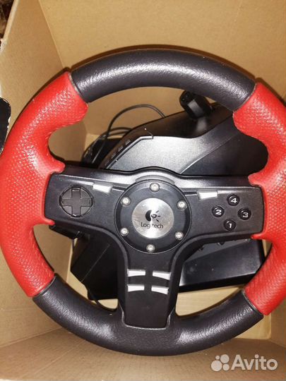 Игровой руль logitech formula force ex