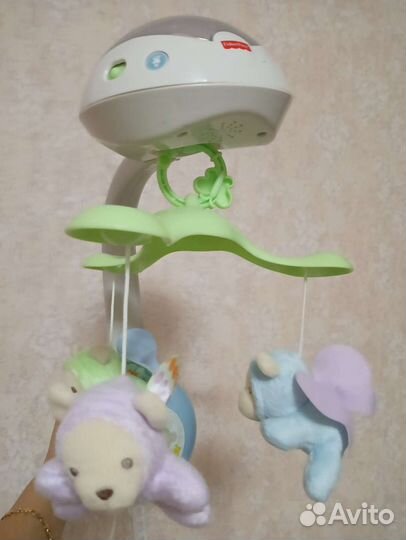 Мобиль на кроватку погремушки