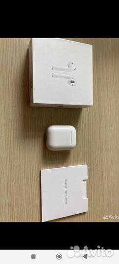 Наушники apple earpods оригинал