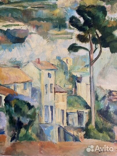 Картина «Коллаж. Посвящение Сезанну»