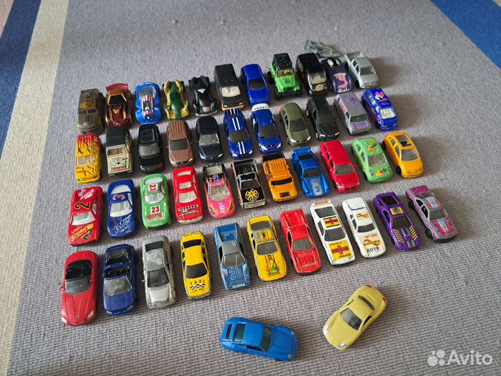 Машинки разных масштабов