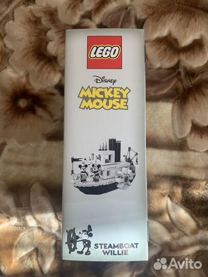 Lego ideas 21317 steamboat willie, пароходик вилли