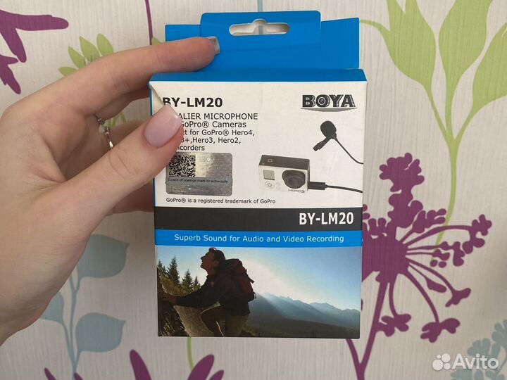 Микрофон петличка boya