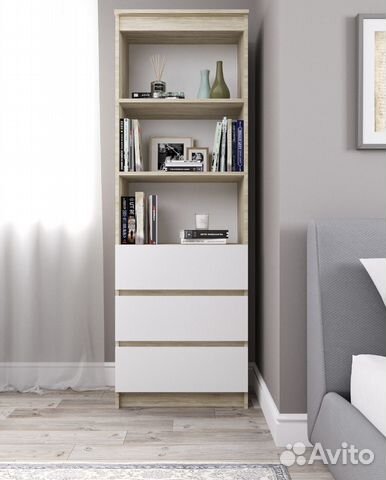 Стеллаж новый белый