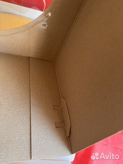 Коробка для торта с подложкой