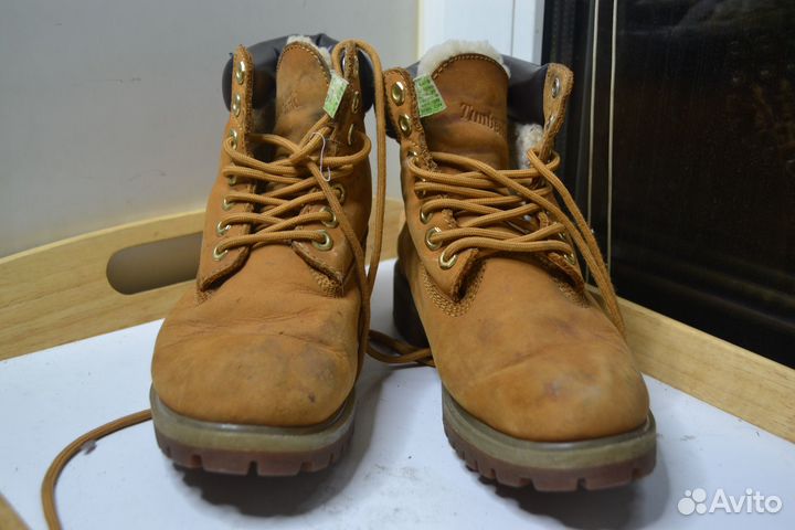 Timberland 37 меховые