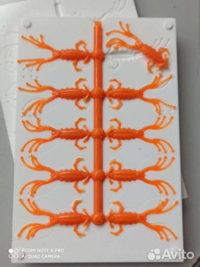 Формы для литья силиконовых приманок